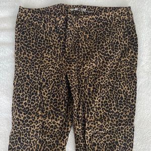 Womens cheetah pants